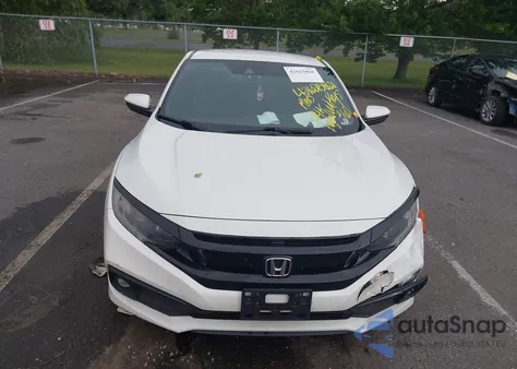 2019 Honda Civic Sport from USA, damaged, VIN 2HGFC4B85KH304520